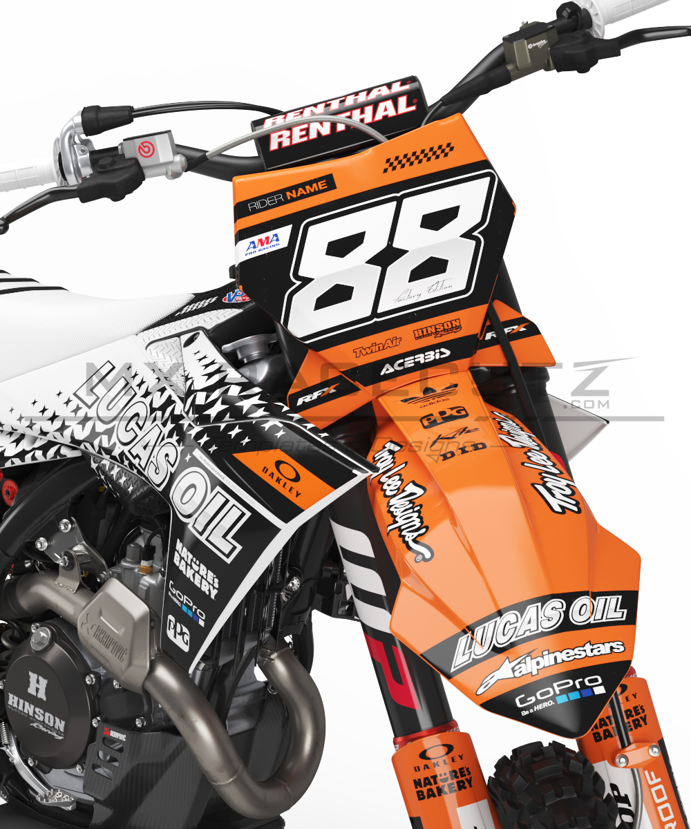 RACING NUMBER PACK 4