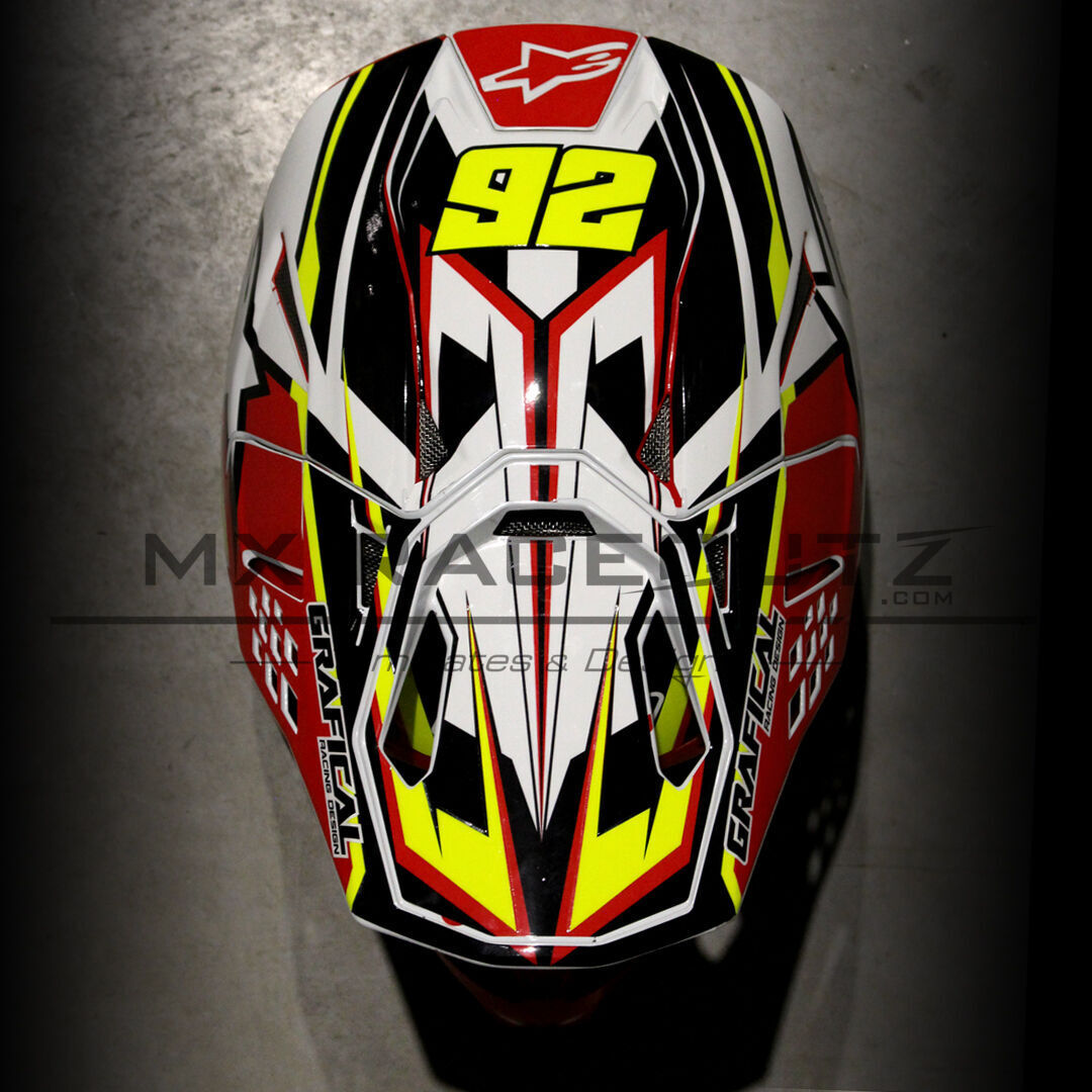 ALPINESTARS SM8 + SM10 - SIZE MEDIUM TEMPLATE