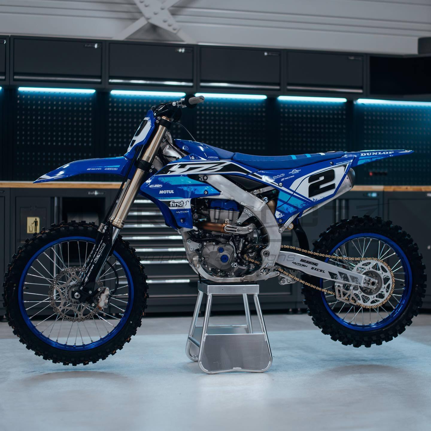 YAMAHA YZ250F 2024-2026 & YZ450F 2023-2025 TEMPLATE