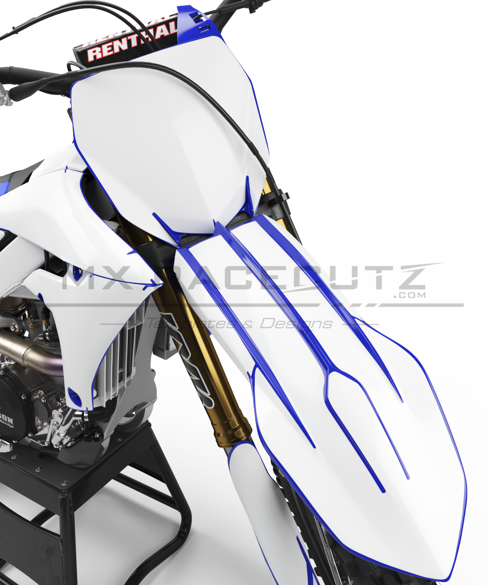 YAMAHA YZF 250 2019-2023 & 450 2018-2022 TEMPLATE
